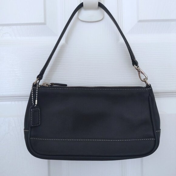 Coach Hamptons vintage Y2K pochette mini bag #7785 EUC - Picture 1 of 9